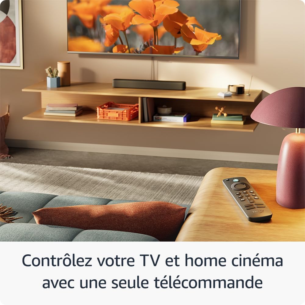 Amazon Fire TV Stick HD, free and live TV, Alexa Voice Remote, smart home controls, HD streaming