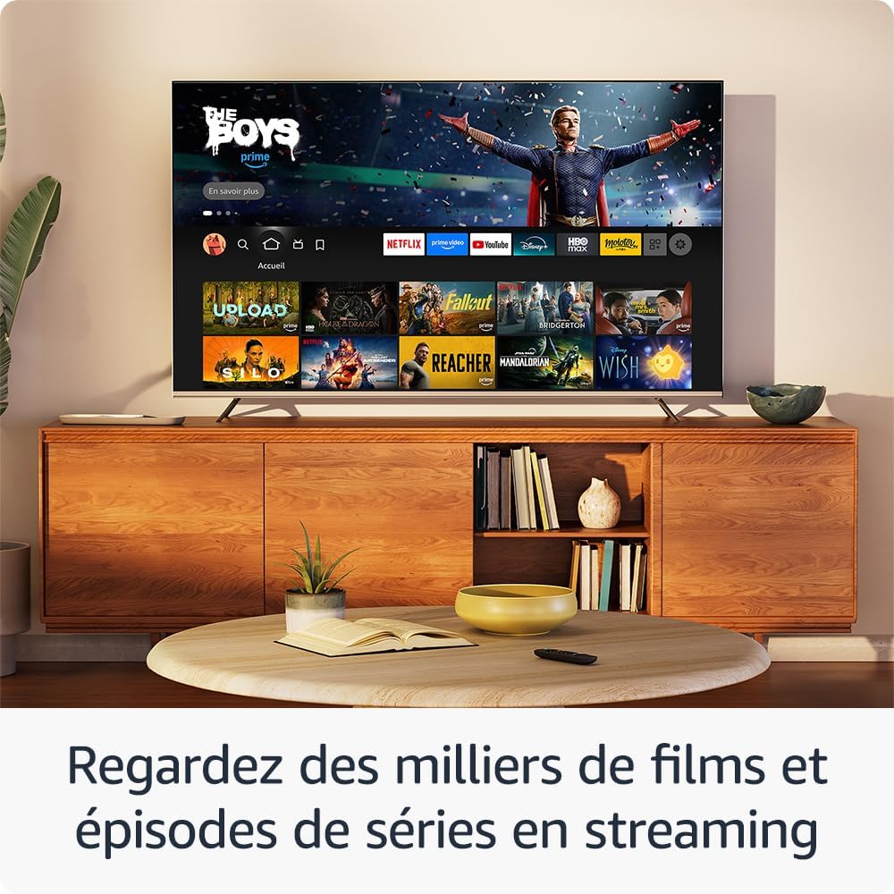 Amazon Fire TV Stick HD, free and live TV, Alexa Voice Remote, smart home controls, HD streaming