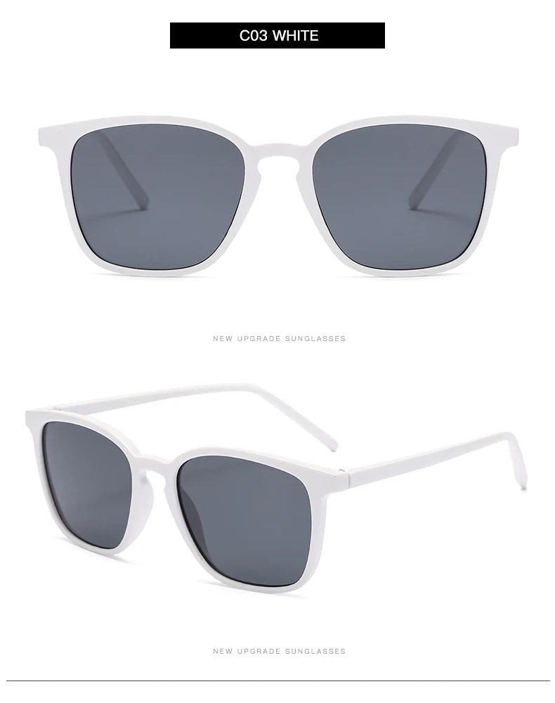 Lot Lunettes de Soleil Femme – Style Y2K, Monture Rectangle, UV400