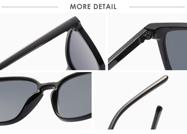 Lot Lunettes de Soleil Femme – Style Y2K, Monture Rectangle, UV400