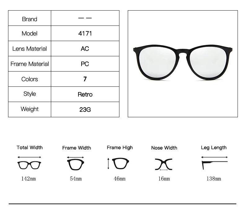 Lunettes de Soleil Vintage Monture Métal – Rondes, Unisexe, Verres Miroir