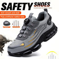 Chaussures de Sécurité Sans Lacets — Semelle Souple, Anti-Perforation
