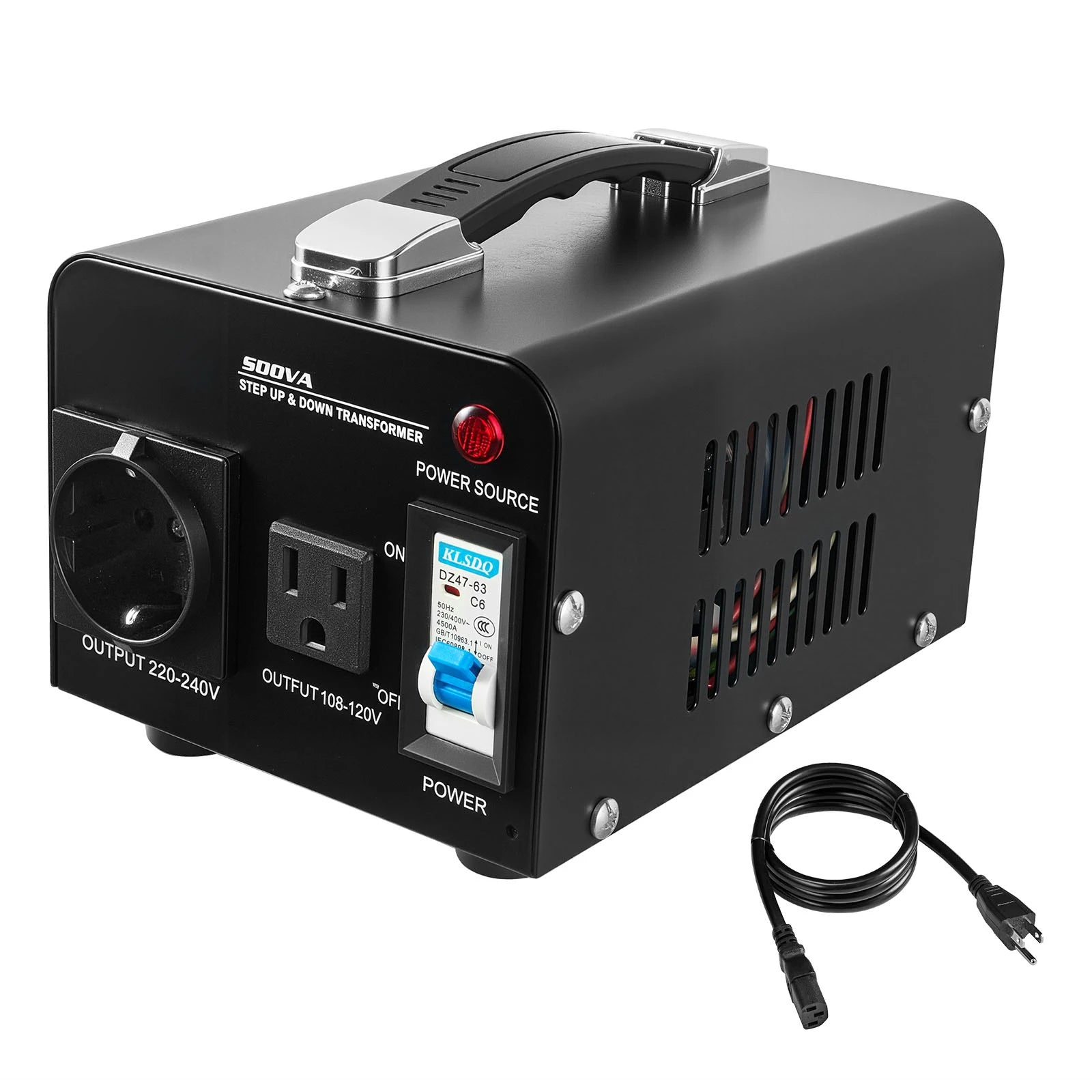 Convertisseur de Tension SucceBuy — 500 à 6000 VA, Prise US/EU
